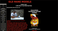 Desktop Screenshot of oldmansmodels.com